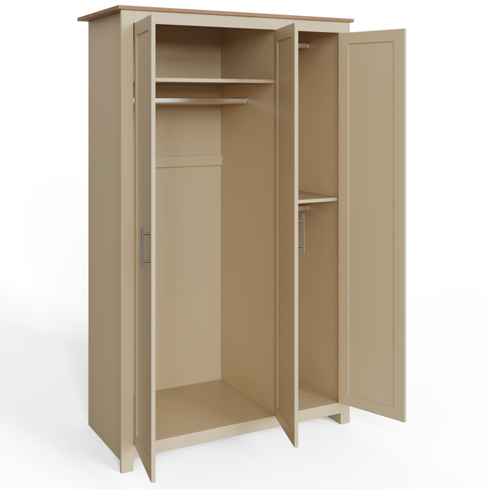 GFW Lancaster Cream 4 Piece Bedroom Furniture Set Image 5