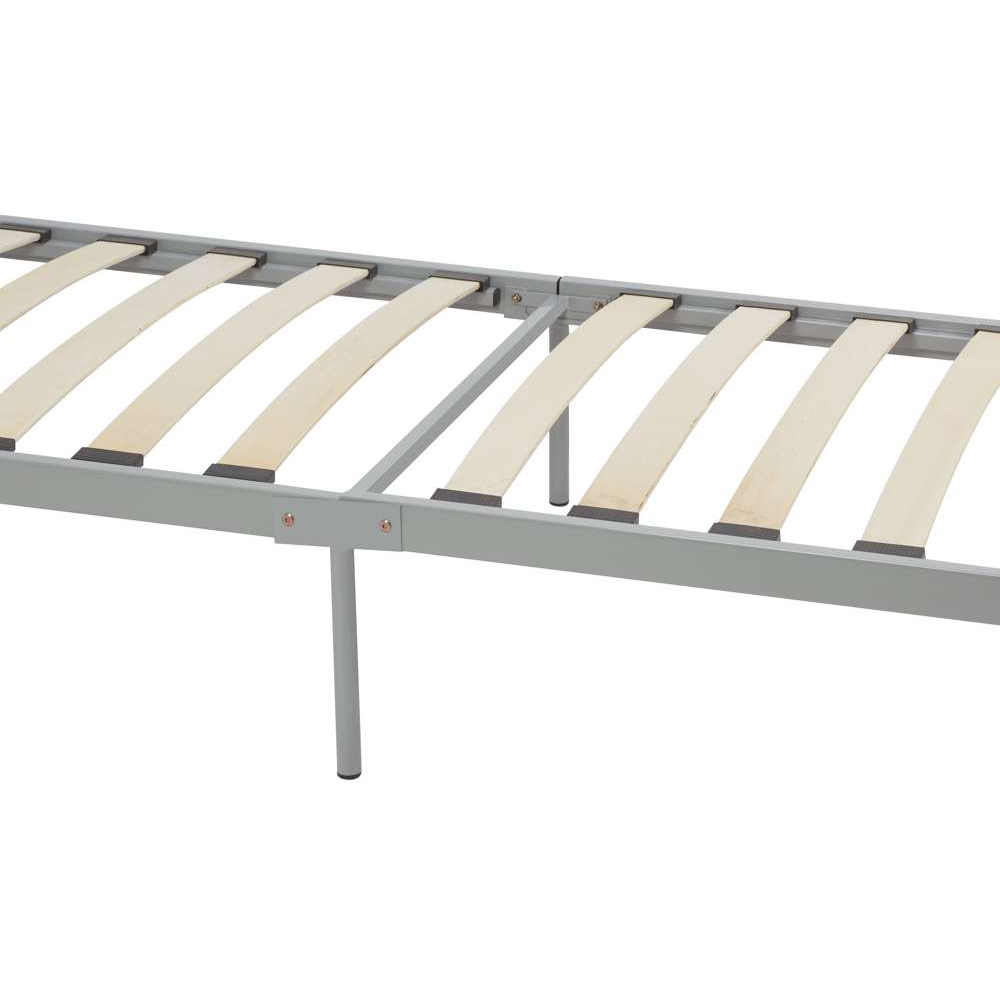 Solo Single Silver Bed Image 4