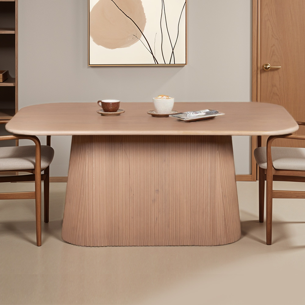 IH Design Jodhpur 8 Seater Solid Wood Dining Table Image 1