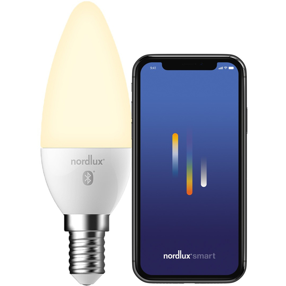 Nordlux Smart C35 E14 450 Lumen White Light Bulb Image 2
