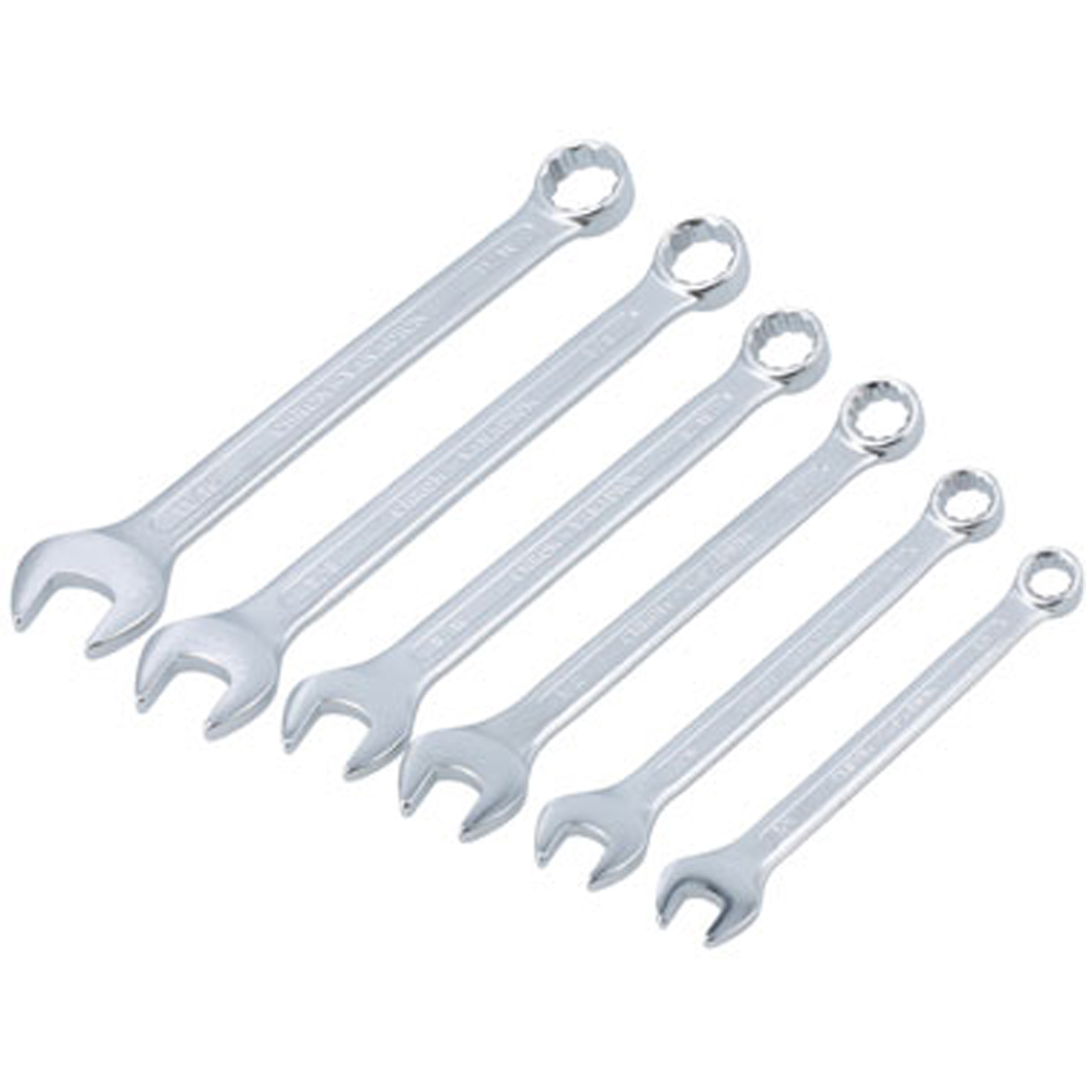 Laser 0155 6 Piece AF Combination Spanner Set 3/8 to 11/16 inch Image 2