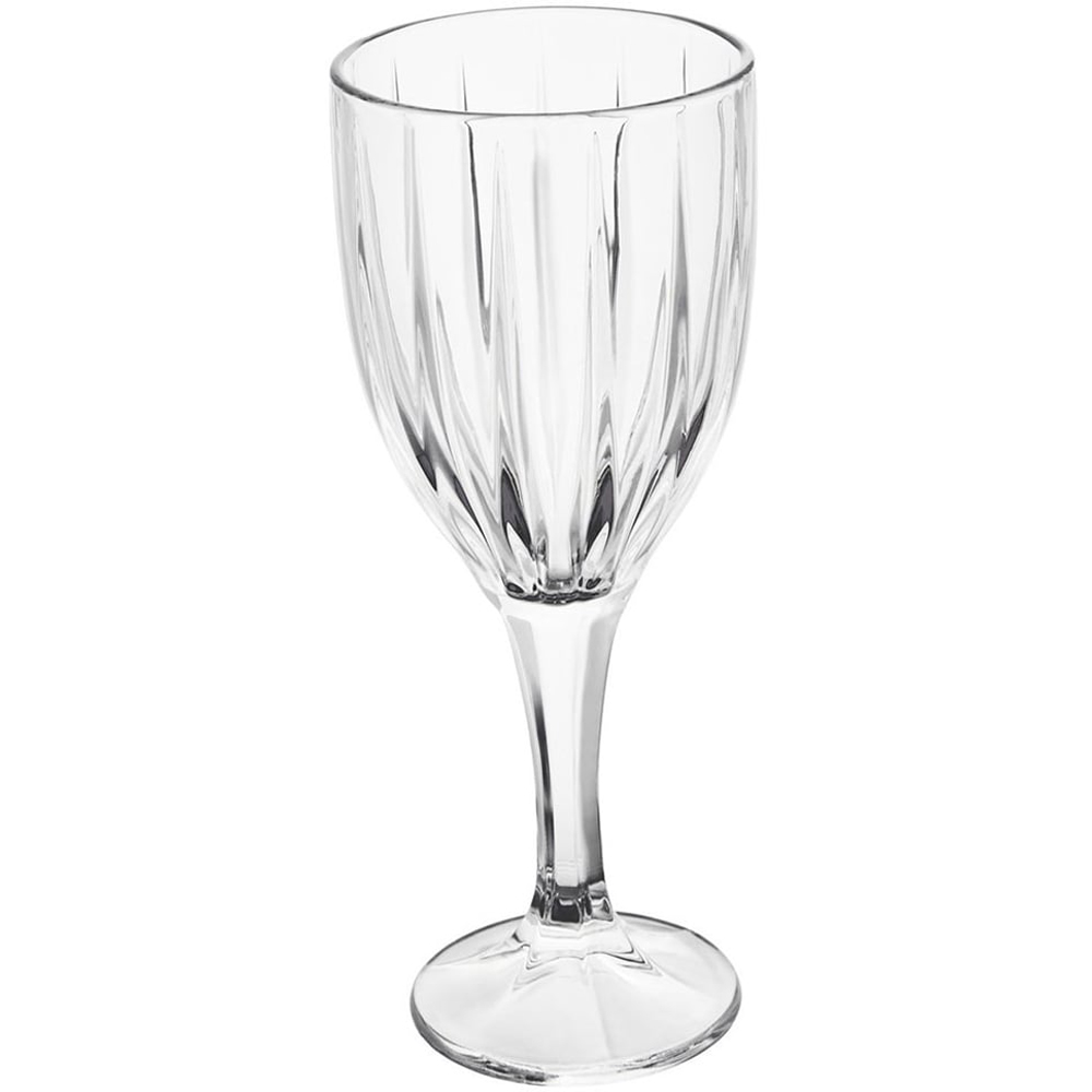 Premier Housewares Beaufort Crystal Clear Wine Glasses 4 Pack Image 3