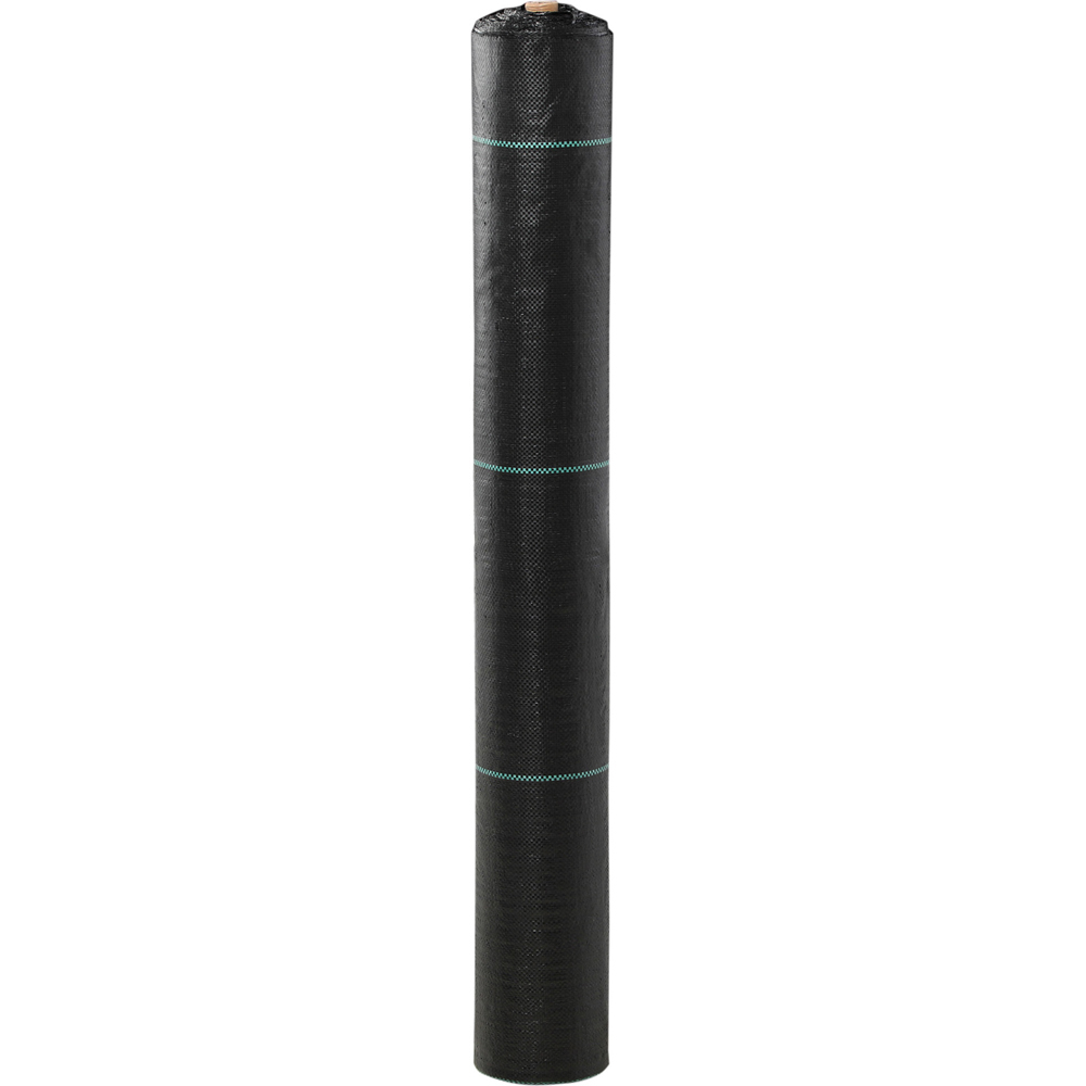Outsunny 100m Black Heavy Duty Weed Control Membrane Image 3