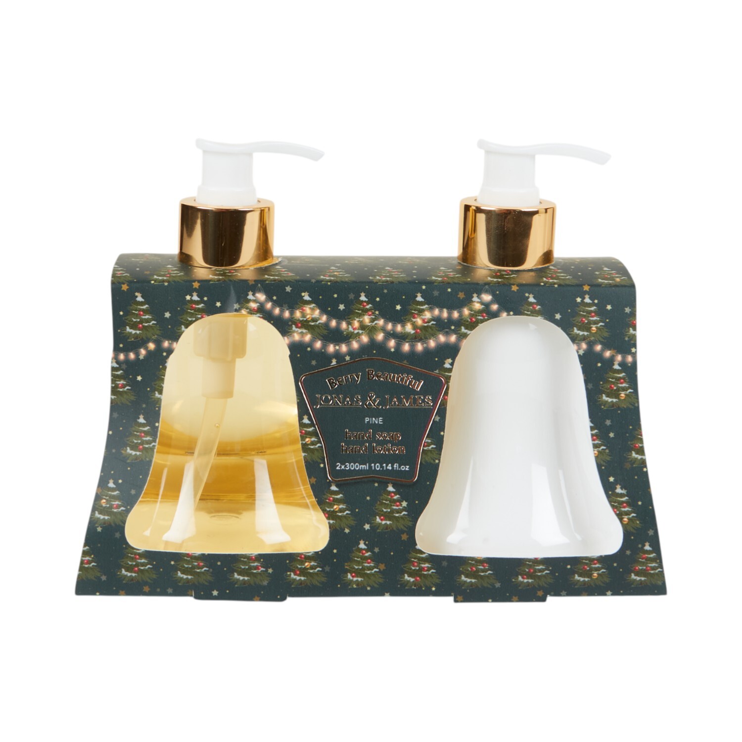Set of 2 Jingle Bell Hand Soap and Lotion Image 1