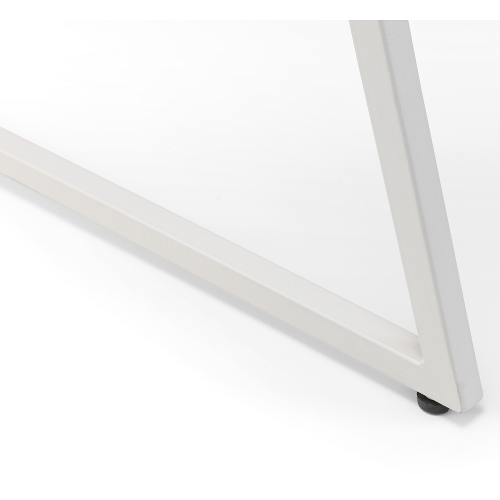 Julian Bowen Palmer Single Shelf Desk Oak Effect Image 8