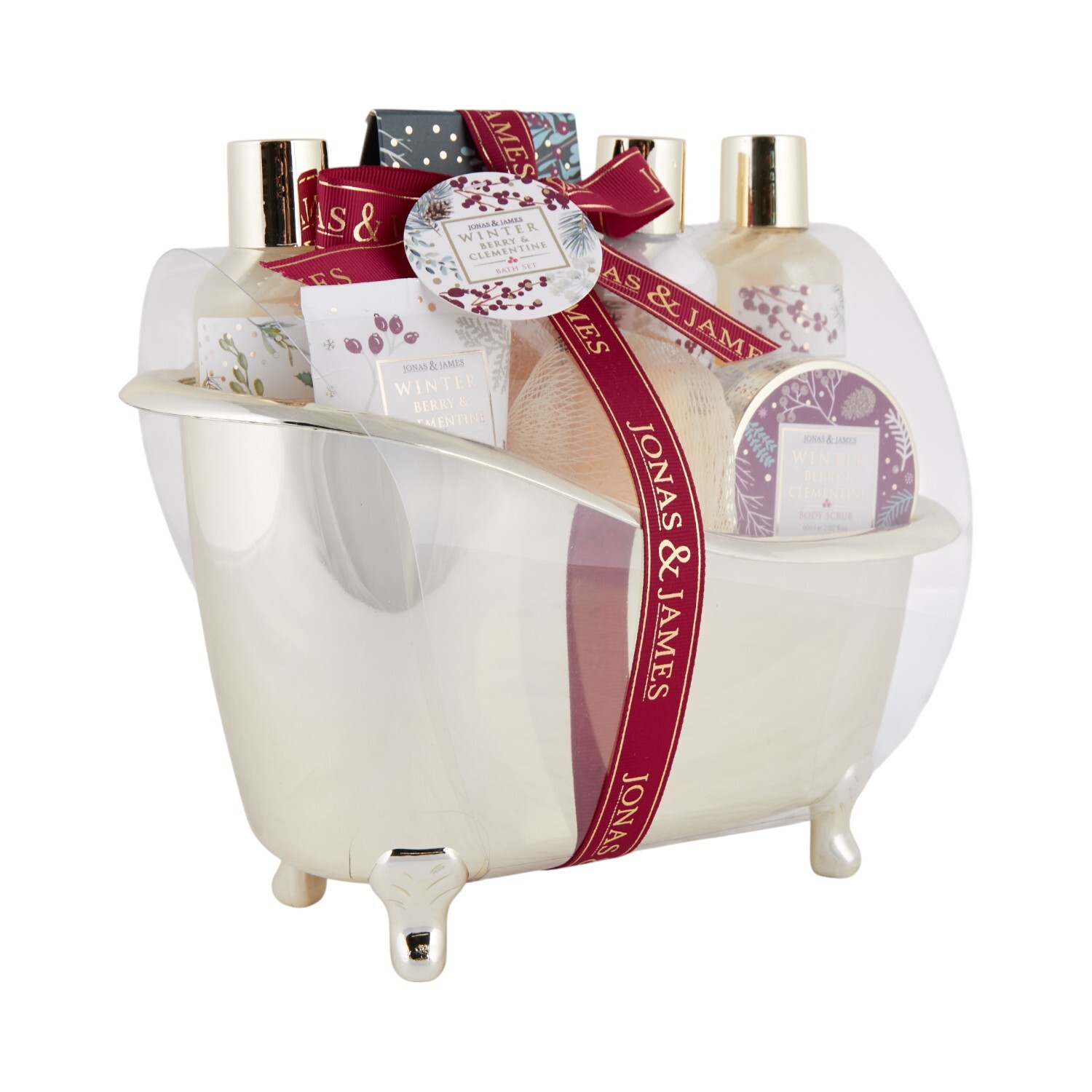 Jonas & James Winter Berry and Clementine Gift Set White Image 3