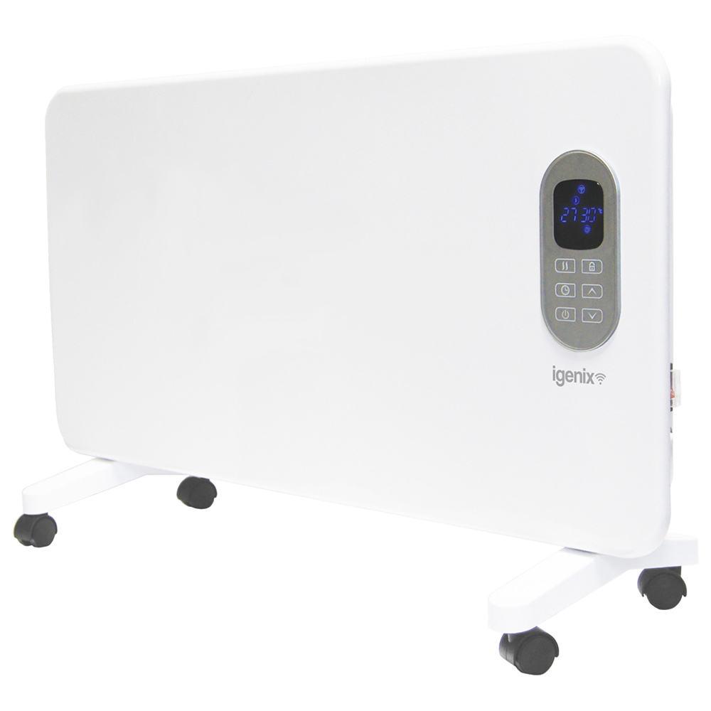 Igenix White Wi-Fi Enabled Panel Heater 2000W Image 1