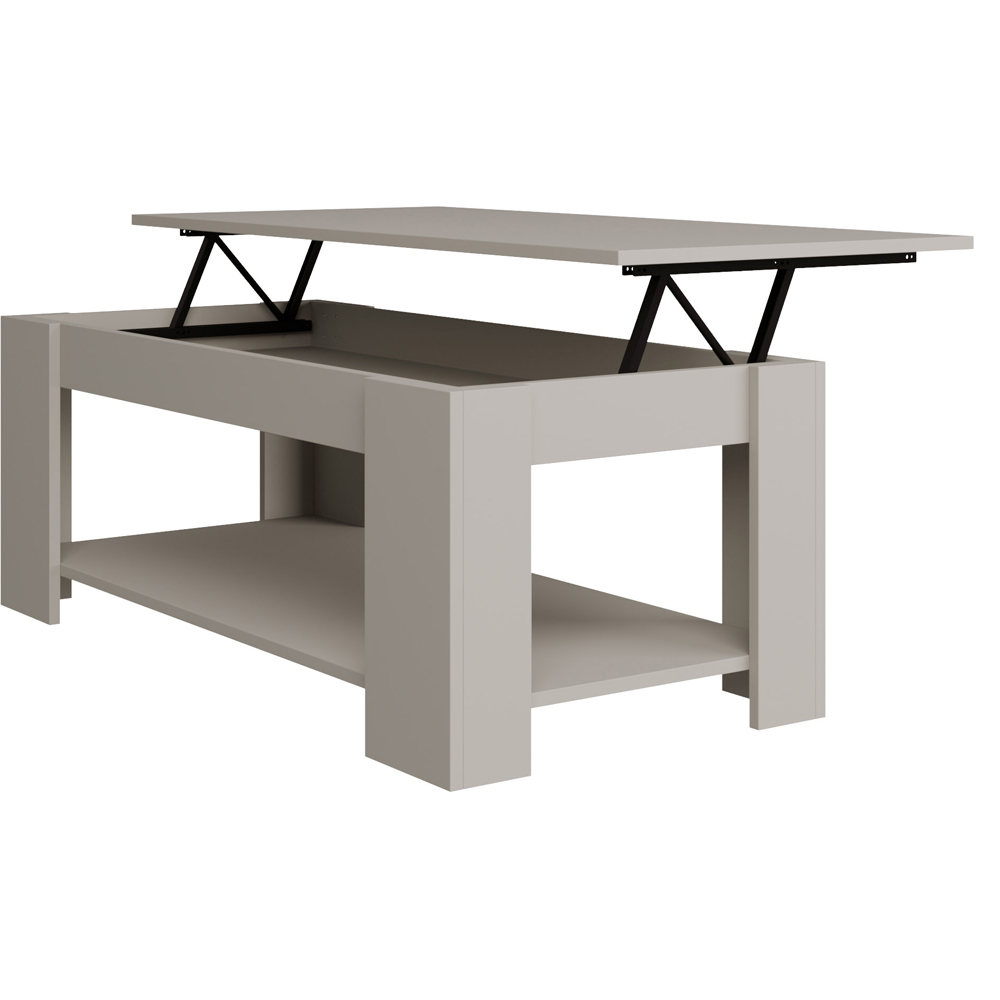 GFW Grey Lift Up Coffee Table Image 4