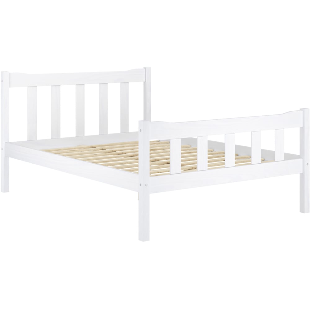 Havana King Size White Bed Frame Image 2