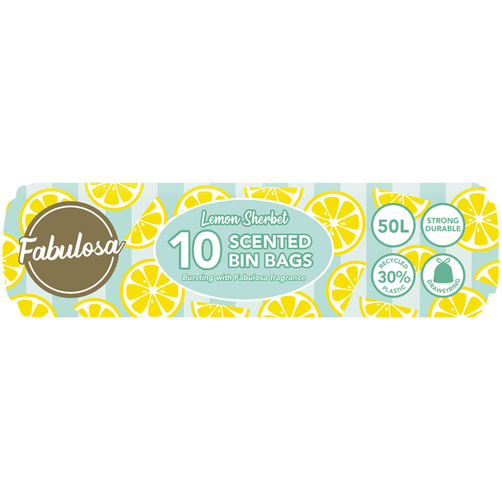 Fabulosa Scented Bin Bags 10 Pack Wilko