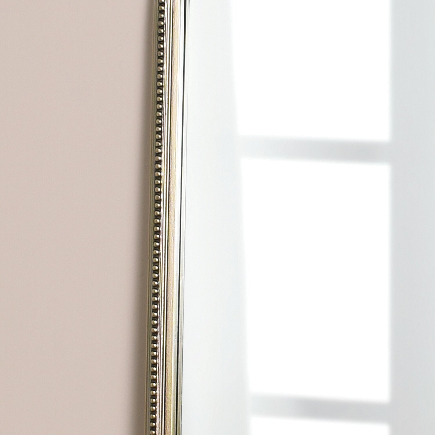 Antique Gold Lean To Mirror - Gold Image 3