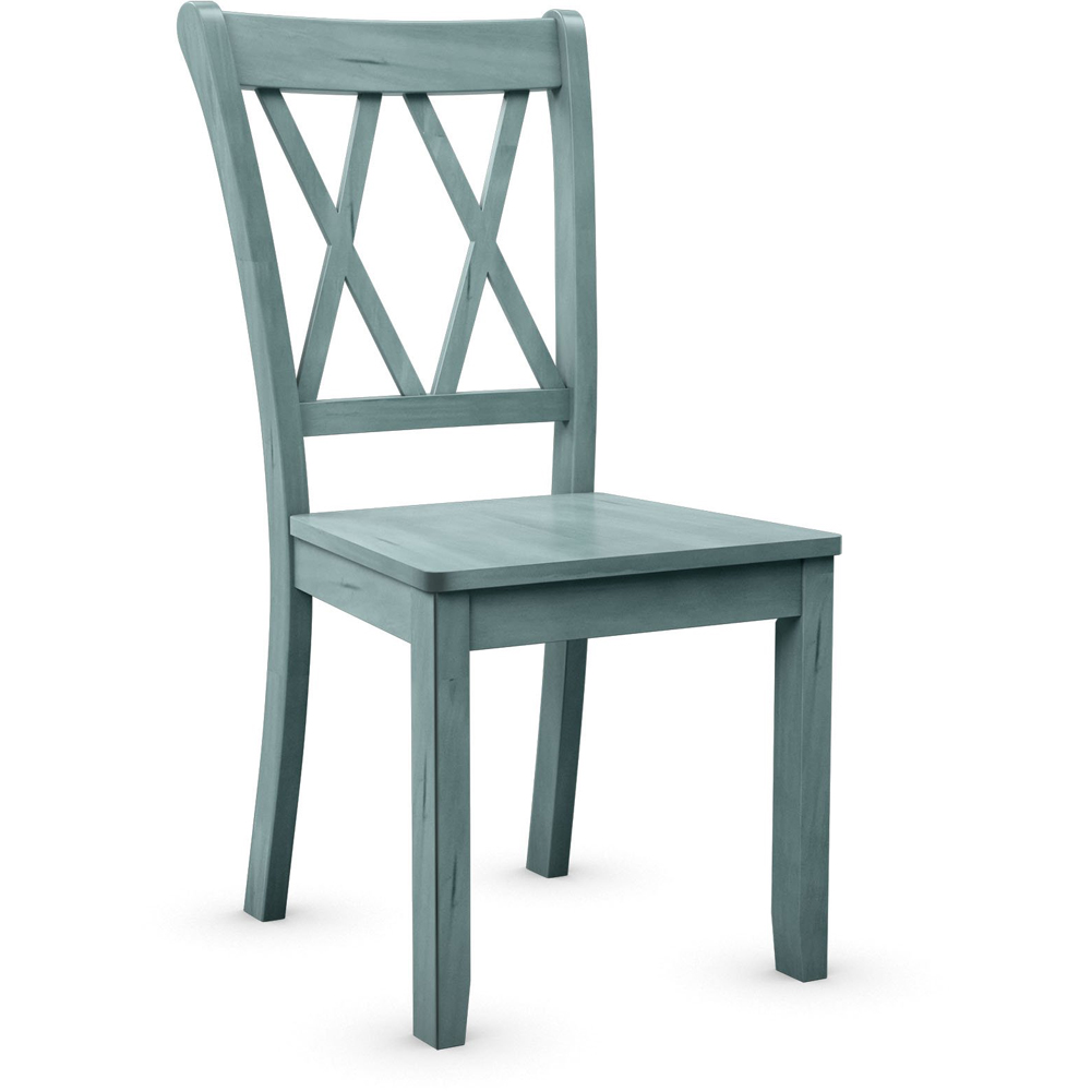 Costway Set of 2 Wooden Dining Chair Image 2