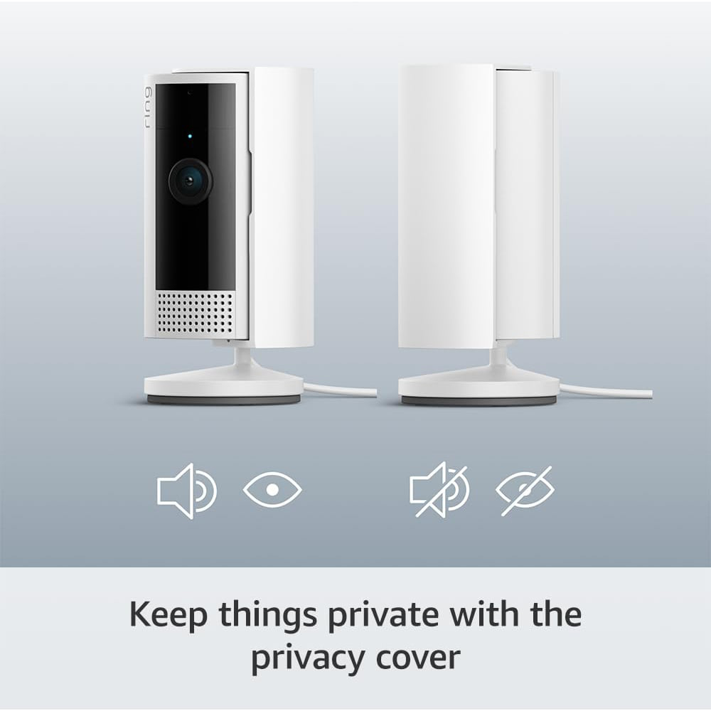 Ring White 2nd Generatio Smart Security Indoor Camera with Wi-Fi Image 4