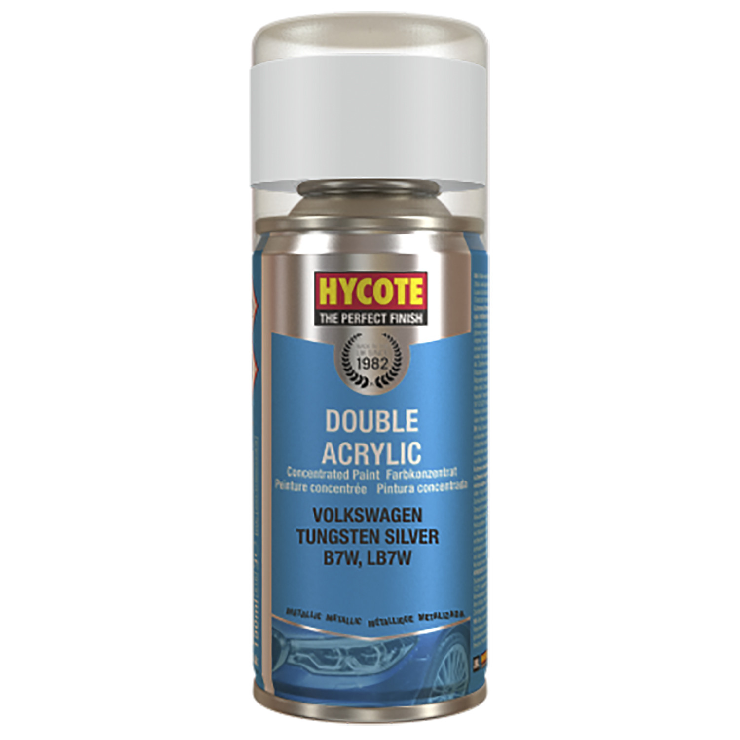 Hycote Volkswagon Double Acrylic Pain - Opelvaux Royal Blue Image