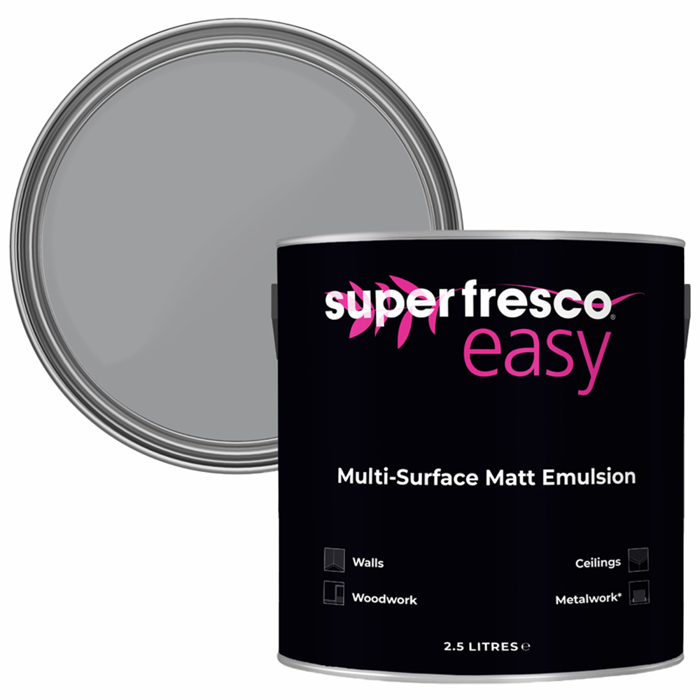 Superfresco Easy Just Right Multi-Surface Matt Emulsion Paint 2.5L Image 1