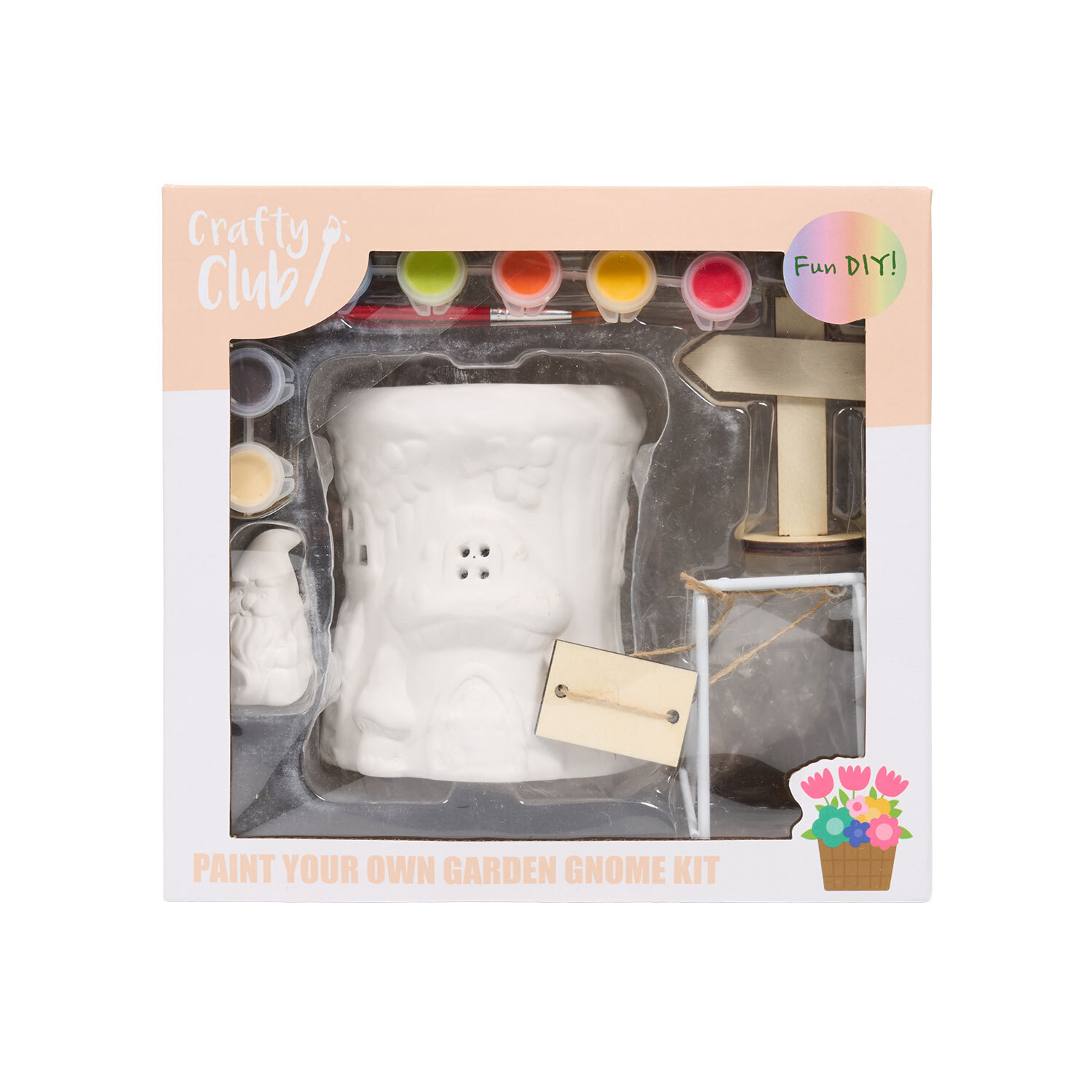 Paint Your Own Garden Gnome Kit Image 1