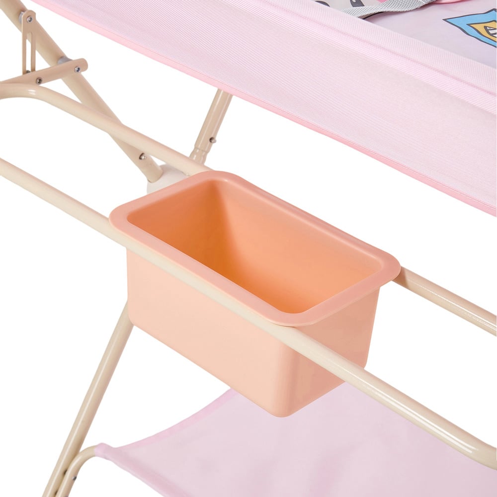 H&O Direct Folding Baby Diaper Changing Station with Wheels Image 6