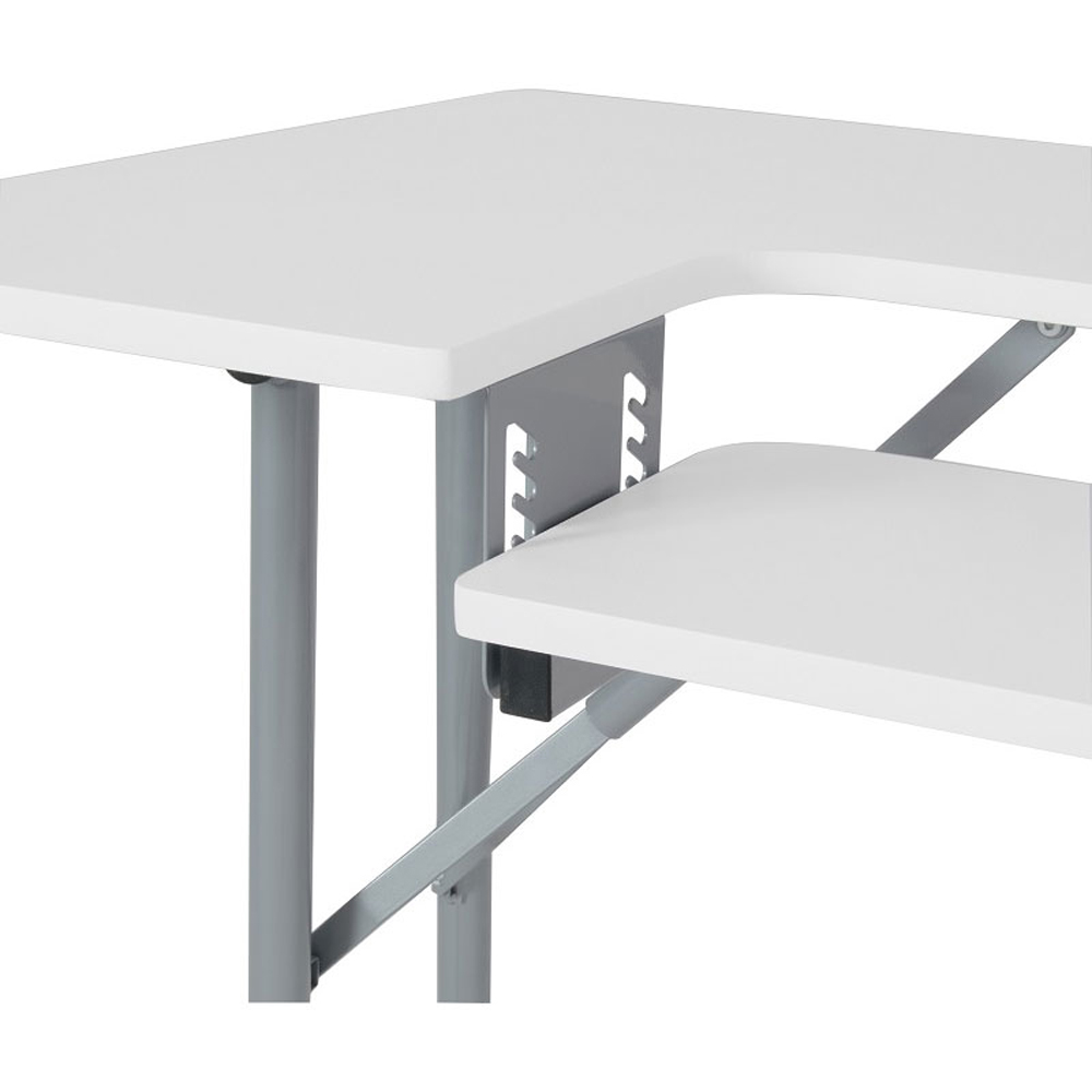 Sewing Online 13373 Silver and White Foldable Multipurpose Sewing Table Image 3