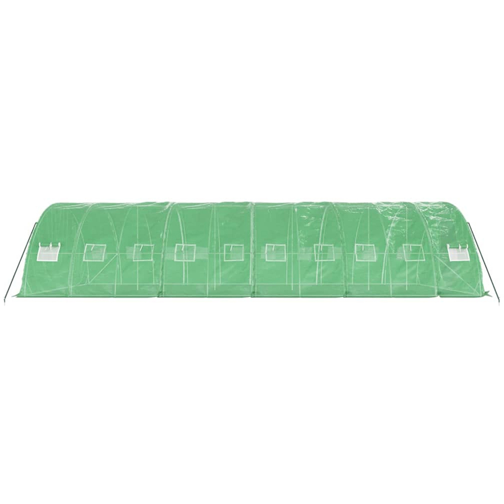 vidaXL Green 16.4 x 32ft Greenhouse Image 4