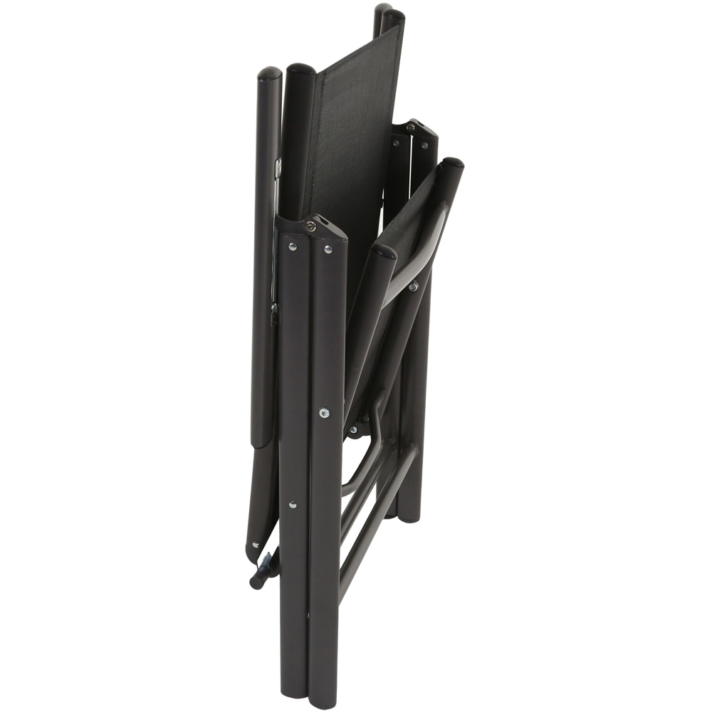 Regatta Varna Black Folding Chair Image 4
