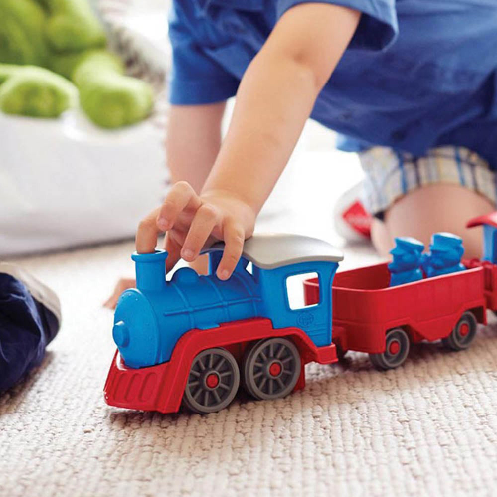 BigJigs Toys Green Toys Train Toy Image 2