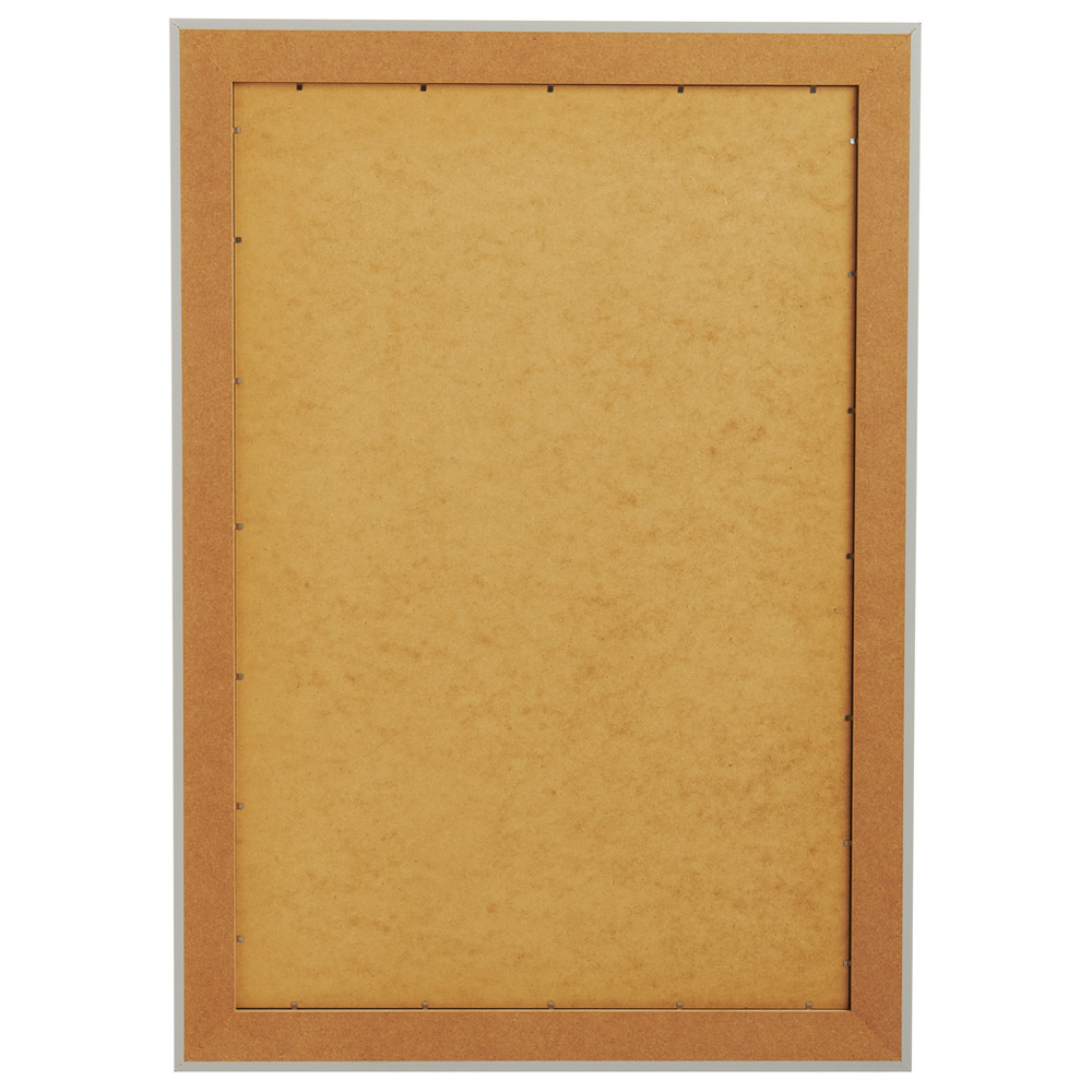 Wilko Grey Mantle Groove Mirror 88 x 63cm Wilko