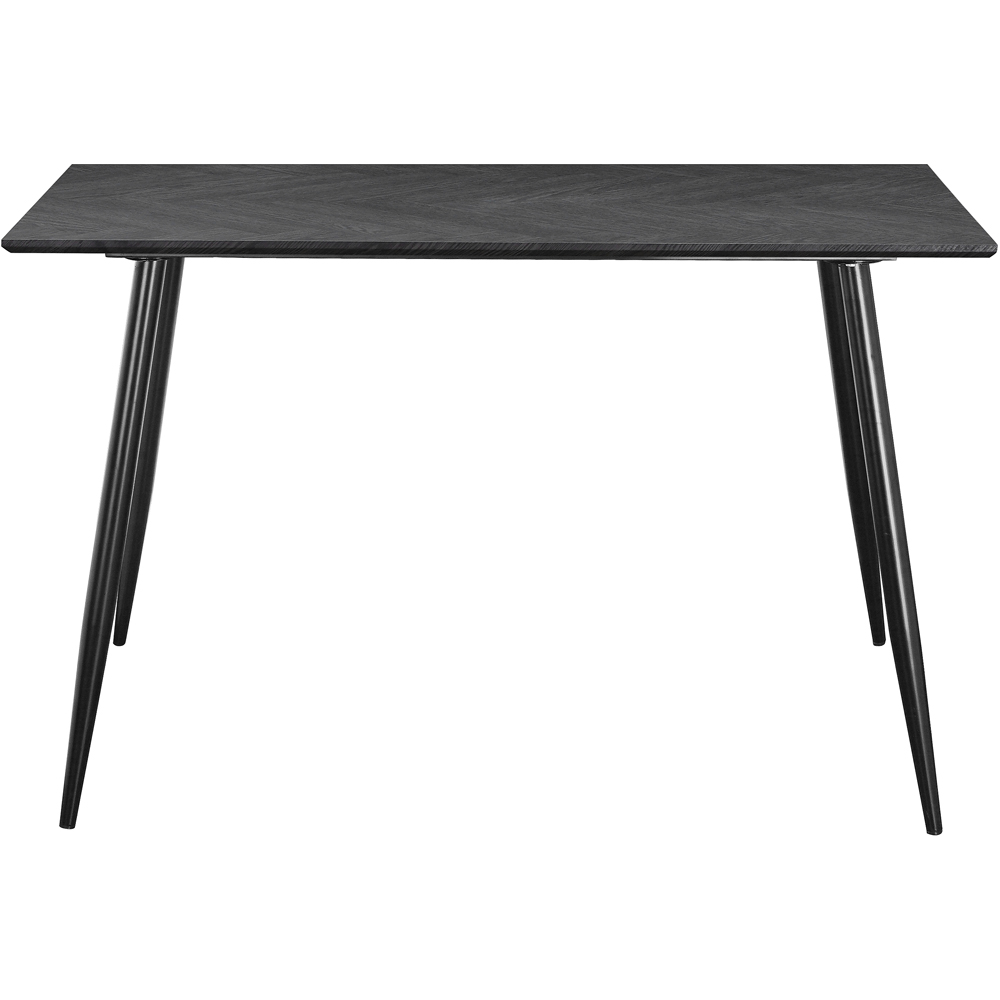 Loft24 Monza 4 Seater Grey Oak Rectangular Dining Table Image 3