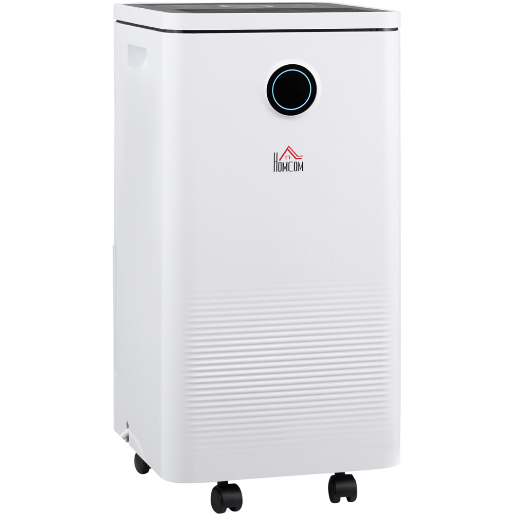 Portland White Portable Dehumidifier 10L Per Day Image 1