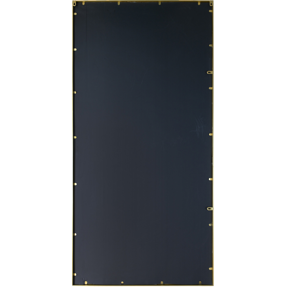 MirrorOutlet The Genestra Gold Modern Window Garden Wall Mirror 174 x 85cm Image 4