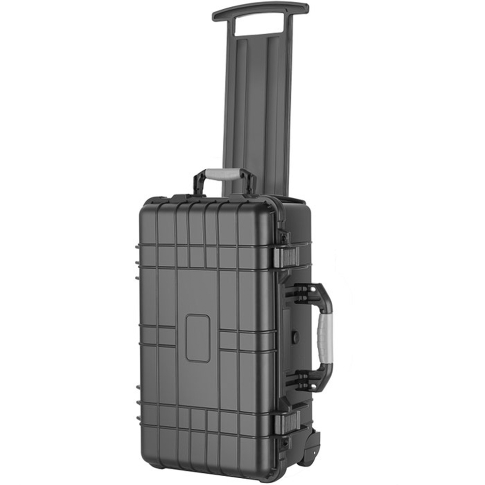 Tectake Black Hard Shell Waterproof Camera Case 56 x 34.5cm Image 1
