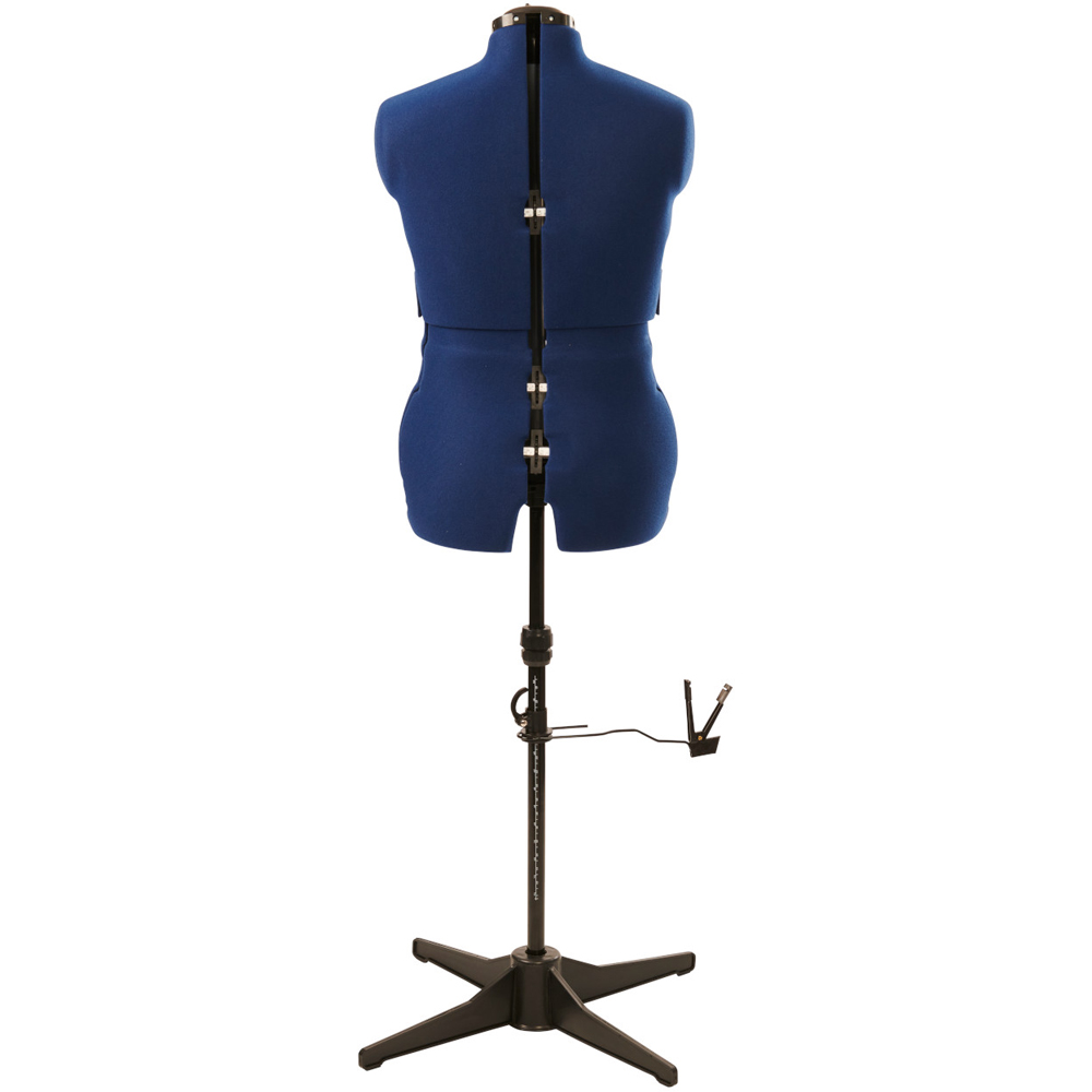 Sewing Online 023817-NVY Navy Adjustable 8-Part Dressmakers Dummy with Hem Marker Medium Image 6