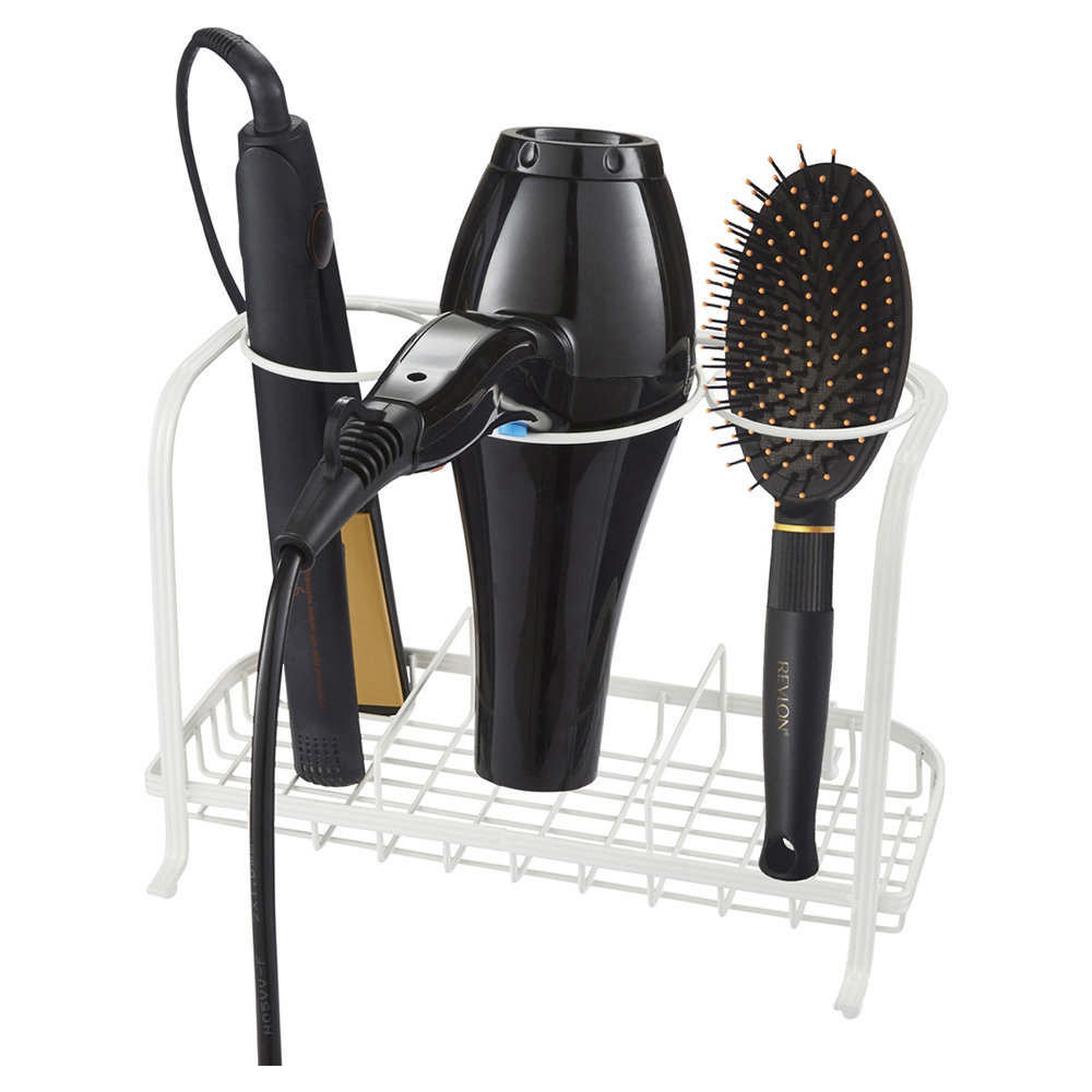 Ricomex Cream Hair Dryer and Straightener Holder Image 6
