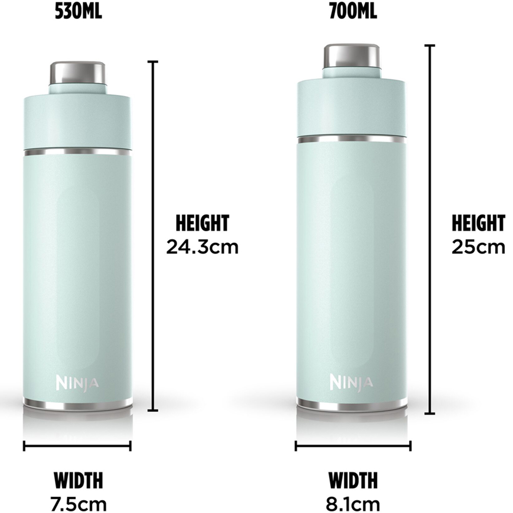 Ninja Thirsti Mint Travel Bottle 700ml Image 9
