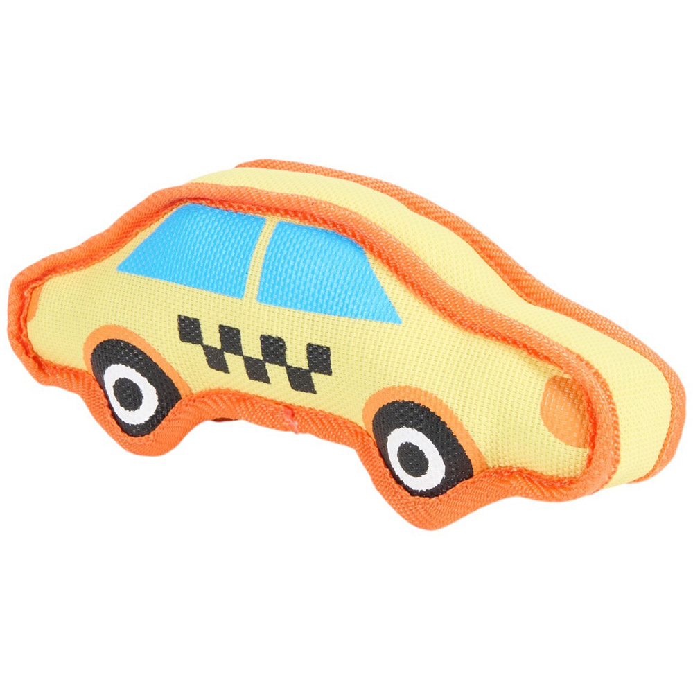 Reinforced Roadies Plush Squeaker Dog Toy Image 4