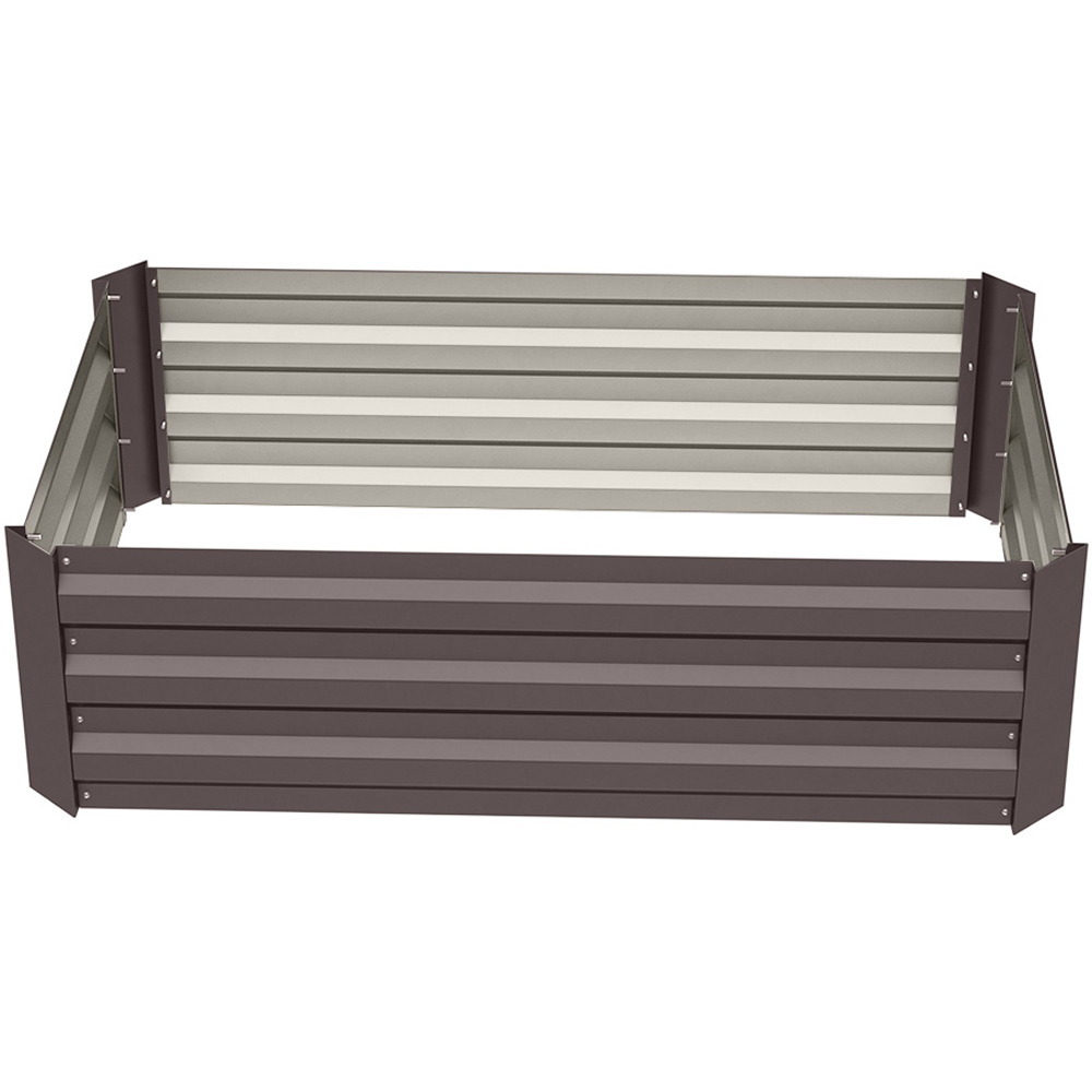 Living and Home Rectangle Raised Garden Bed 2.9 x 3.9ft Image 3