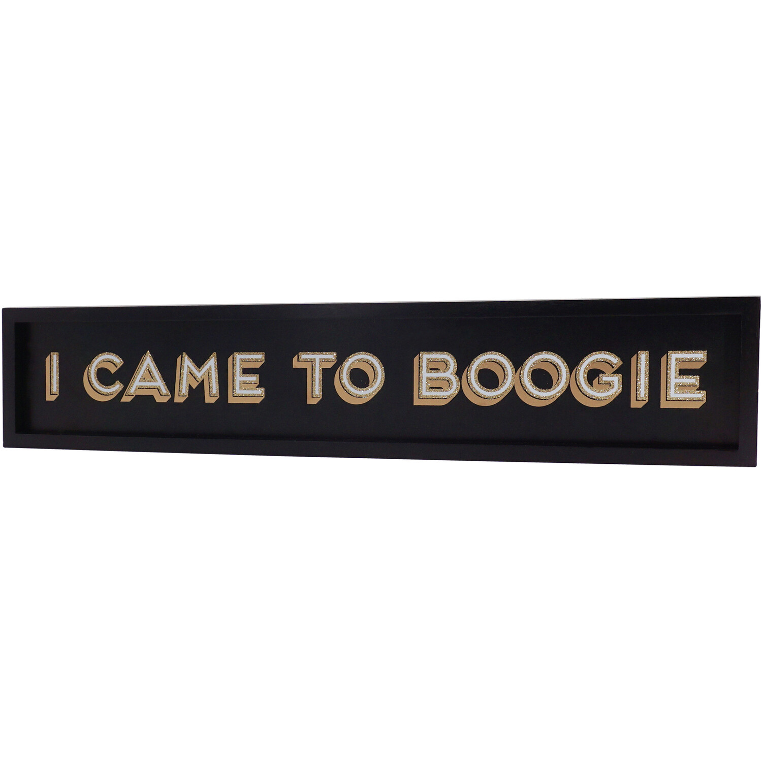 I Came To Boogie Framed Plaque - Black Image 2