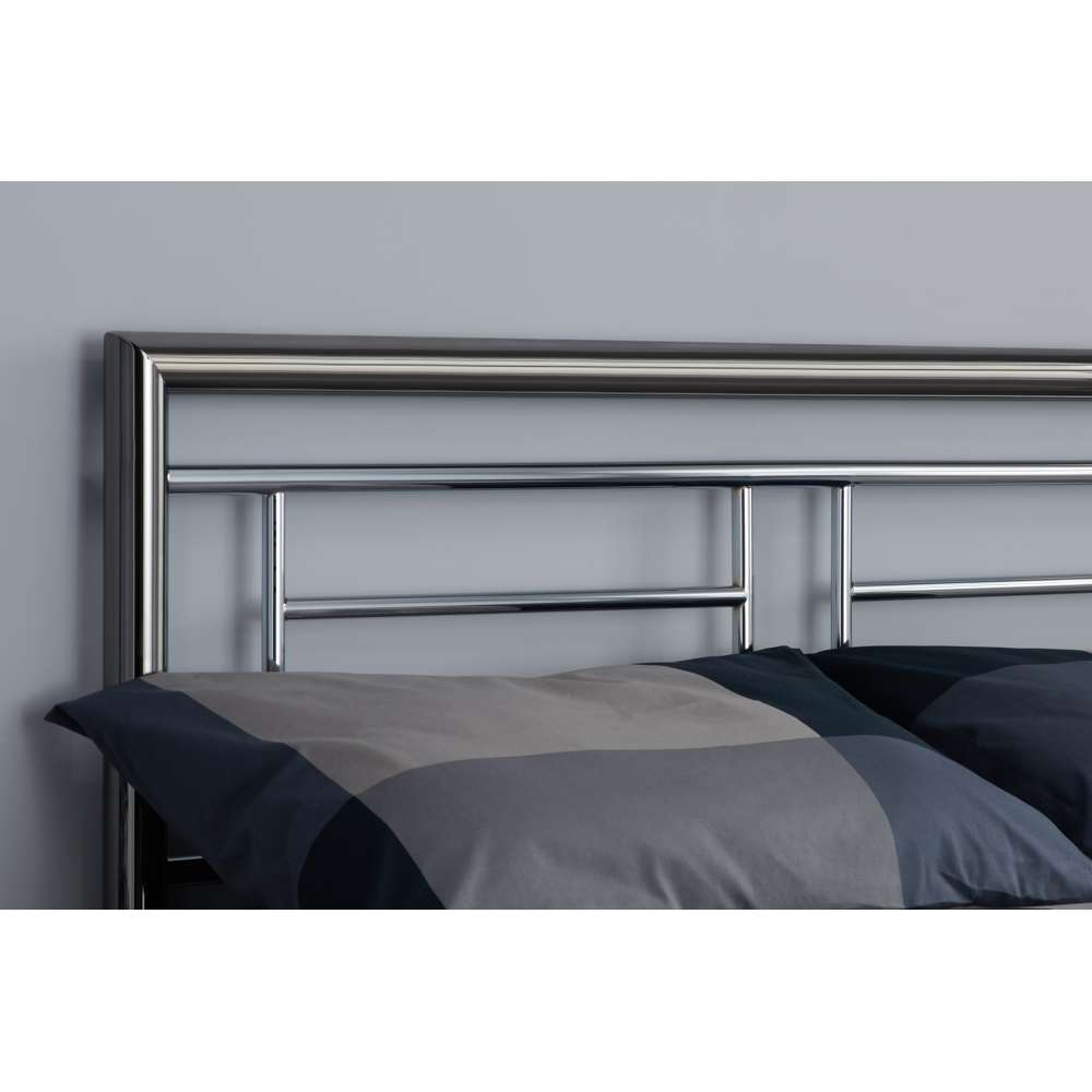 Montana Double Silver Bed Frame Image 4