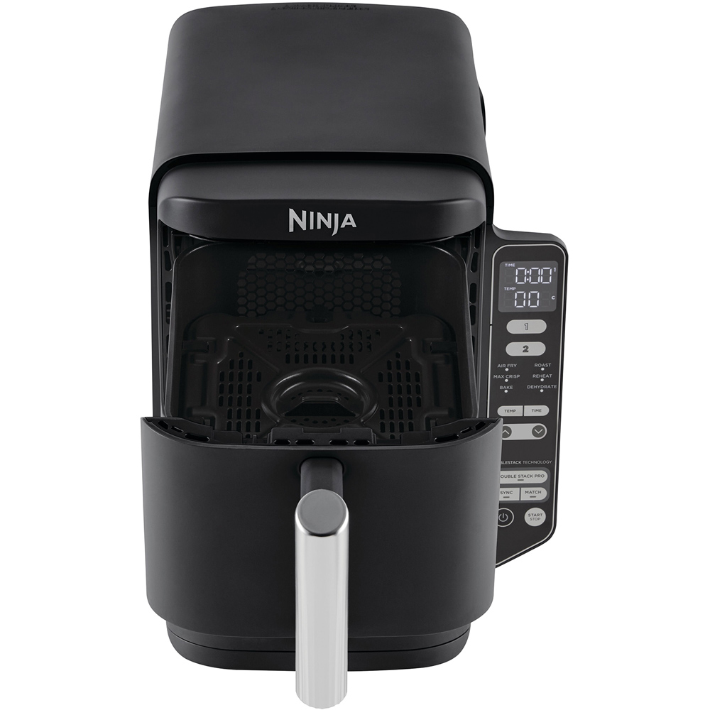 Ninja SL300UK Black Double Stack 7.6L Air Fryer Image 3
