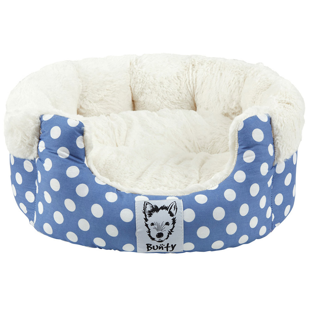 Bunty Deep Dream Small Blue Pet Bed Image 1