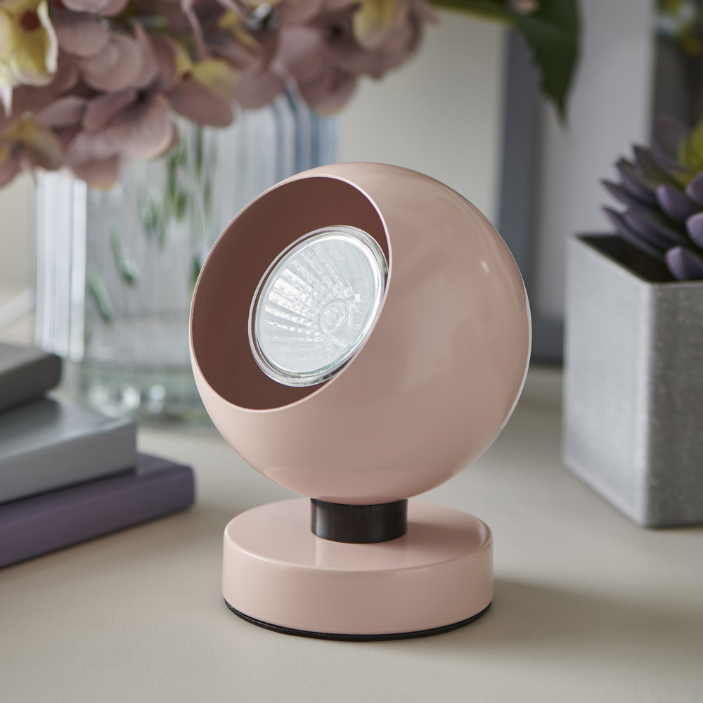 Wilko Pink Magnetic Base Lamp Image 2