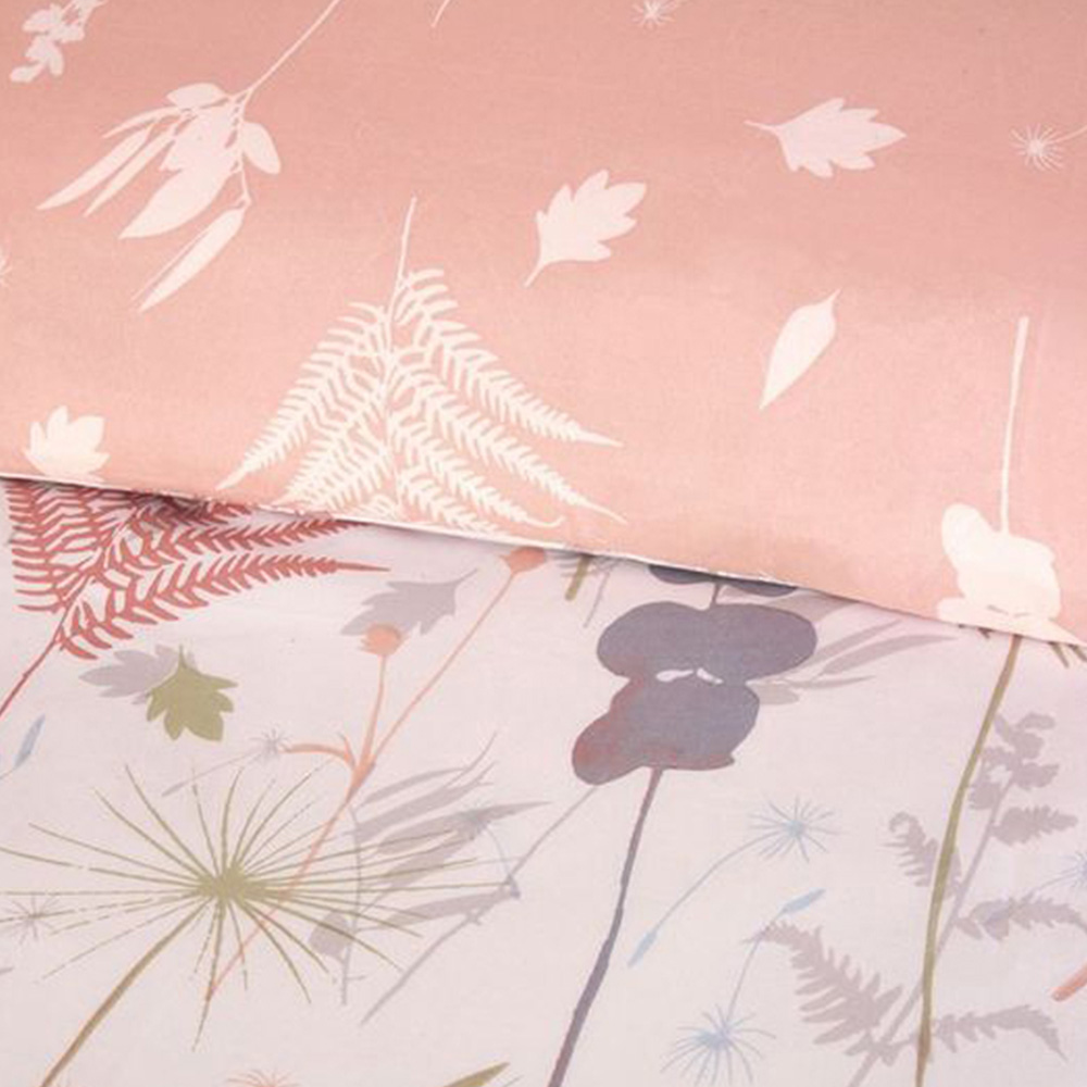 Serene Camargue Single Microfibre Fabric Reversible Duvet Cover Set Image 3