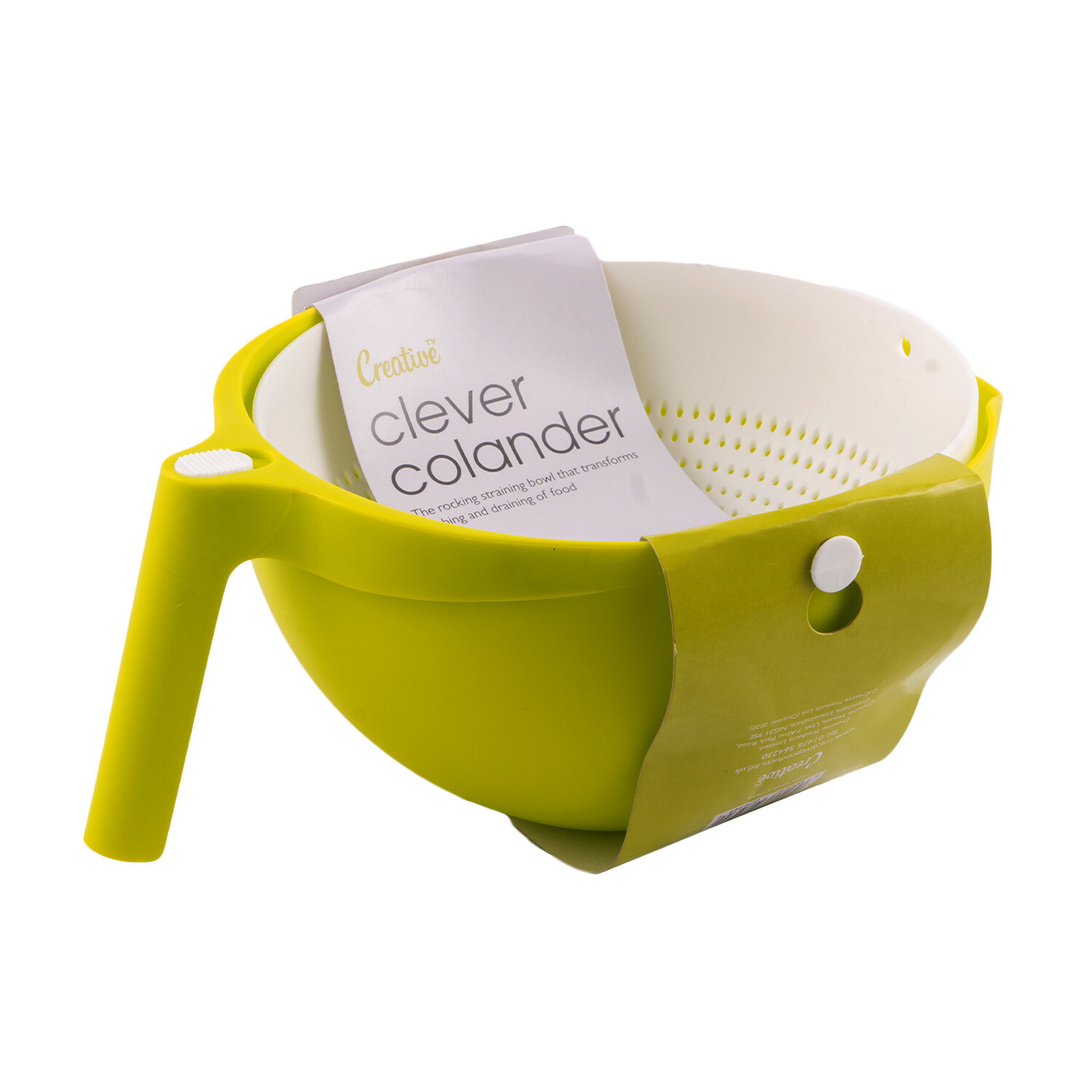 Creative Green Clever Colander Image 1