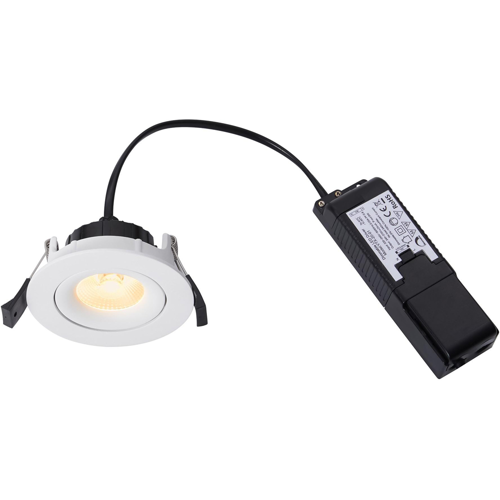 Nordlux Aliki White Adjustable LED Downlight Image 1