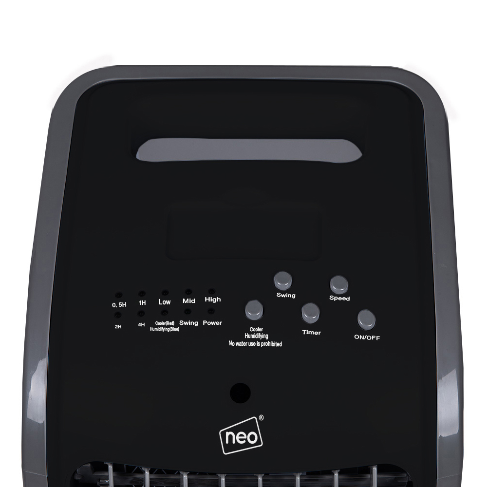 Neo Black Remote Control Portable Air Cooler Fan 4L Image 6
