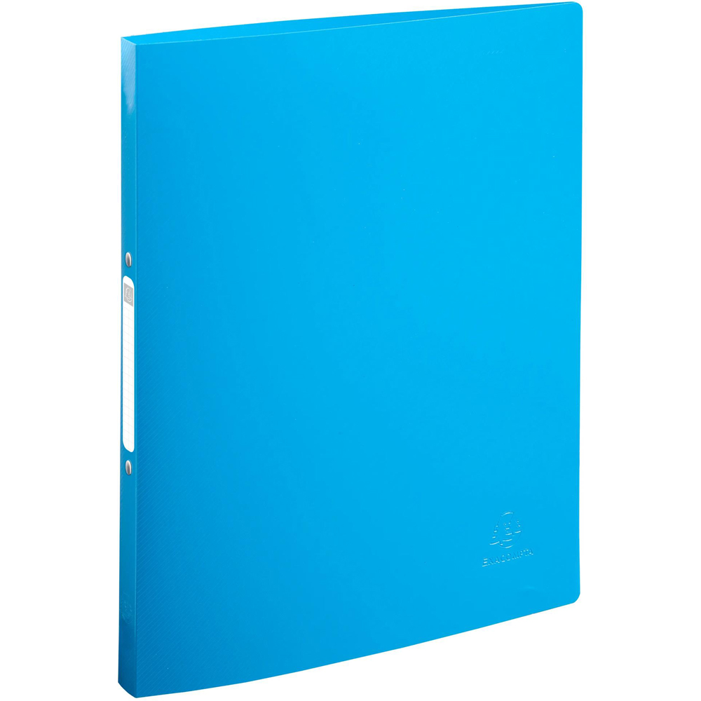 Exacompta Bee Blue A4 Multicolour PP 2R Ring Binder 15mm 20 Pack Image 3