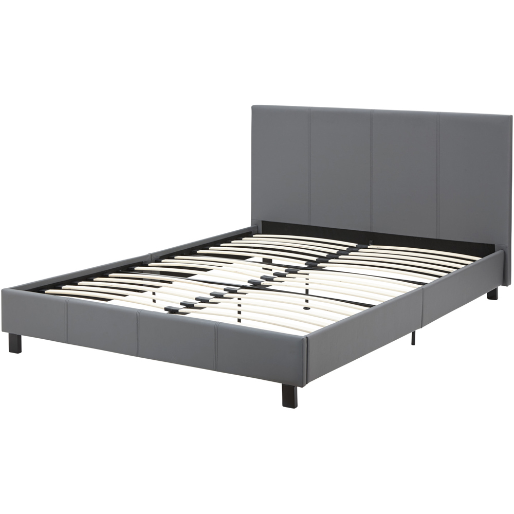 GFW Small Double Grey Bed In A Box Image 5