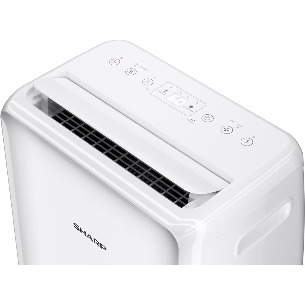 Sharp White Dehumidifier 16L Image 4