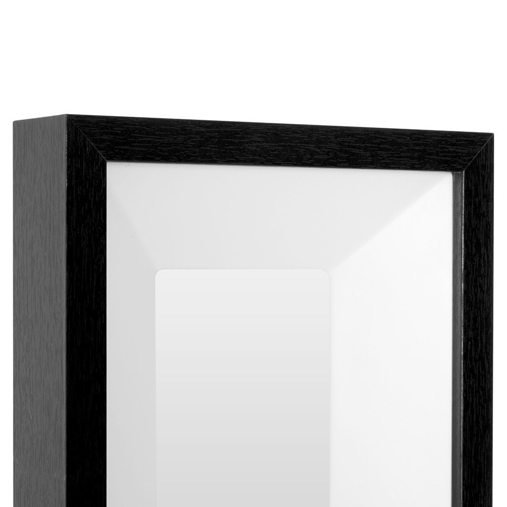 Premier Housewares Box Design Black Photo Frame Image 4