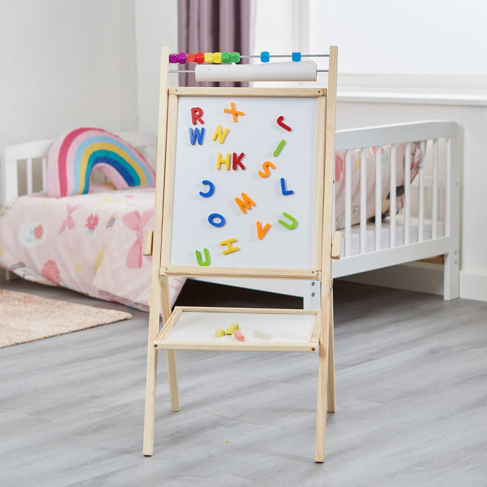 Liberty House Toys Kids 4-in-1 Rotary Easel Accessories Image 7