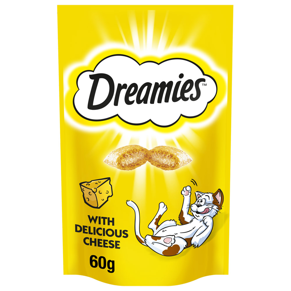 Dreamies Cheese Cat Treats 60g Image 1